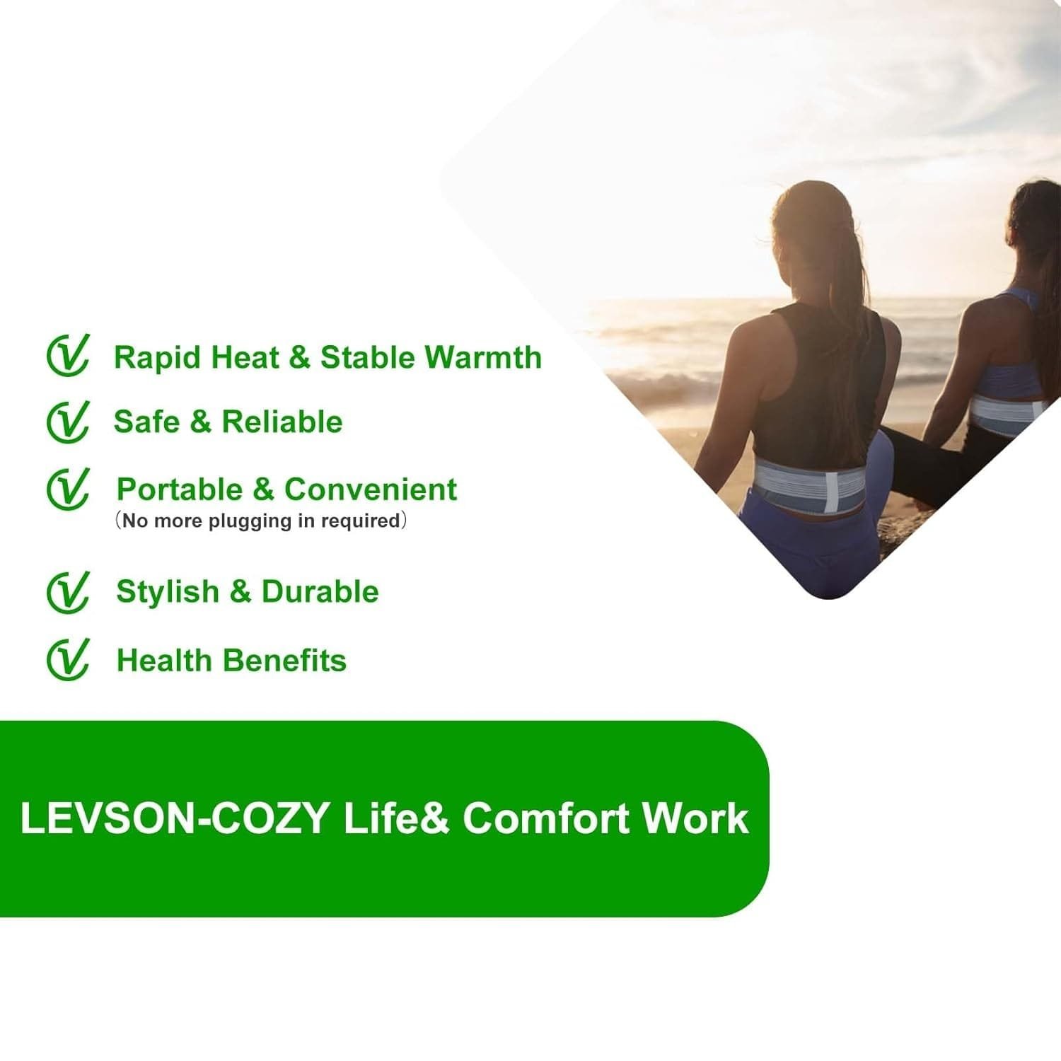 LEVSON Comfort Stabilizing Back Support Belt - Image 4