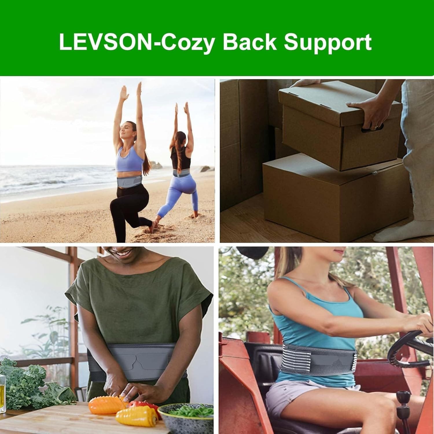 LEVSON Comfort Stabilizing Back Support Belt - Image 6