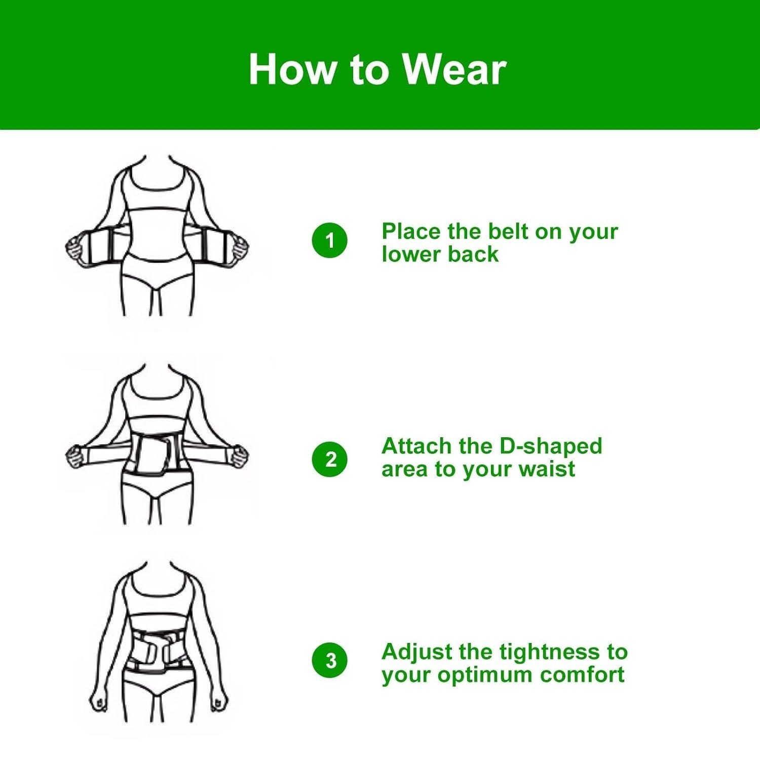 LEVSON Comfort Stabilizing Back Support Belt - Image 7